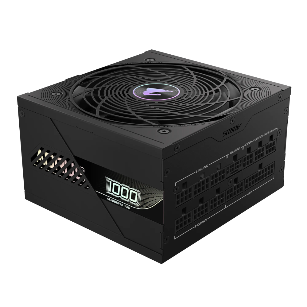 Блок питания Gigabyte AORUS ELITE P1000W 80+ Platinum Modular PCIe 5.0