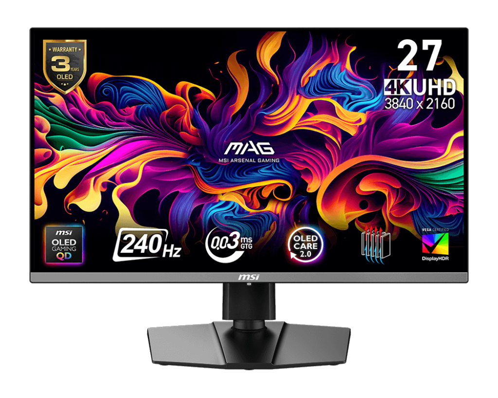 Монитор MSI 272UP QD-OLED X24 26.5-inch черный