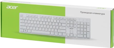Клавиатура ACER OKW123 ZL.KBDEE.00D, цвет белый