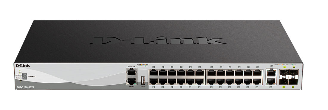 Коммутатор D-LINK DGS-3130-30TS