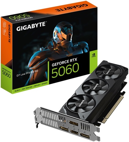 Видеокарта Gigabyte GeForce RTX 5060 8 ΓБ Retail