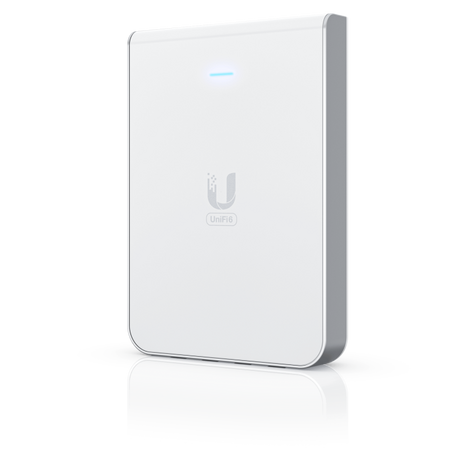 Точка доступа Wi-Fi Ubiquiti UniFi 6 AP In-Wall |U6-IW| Точка доступа 2,4+5 ГГц, Wi-Fi 6, 4х4 MU-MIMO, 5х 1G RJ45