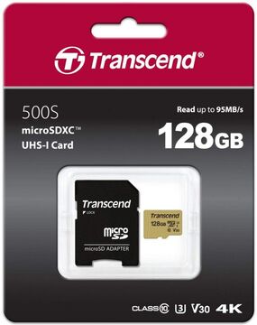 Карта памяти TRANSCEND microSDXC Class10