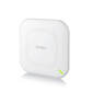 Точка доступа/ Zyxel NebulaFlex NWA50AX Hybrid Access Point, WiFi 6, 802.11a / b / g / n / ac / ax (2.4 and 5 GHz), MU-MIMO, 2x2 antennas, up to 575 + 1200 Mbps, 1xLAN GE, PoE , without support for Captive portal and WPA-Enterprise, protection against 4G / 5G, PSU included