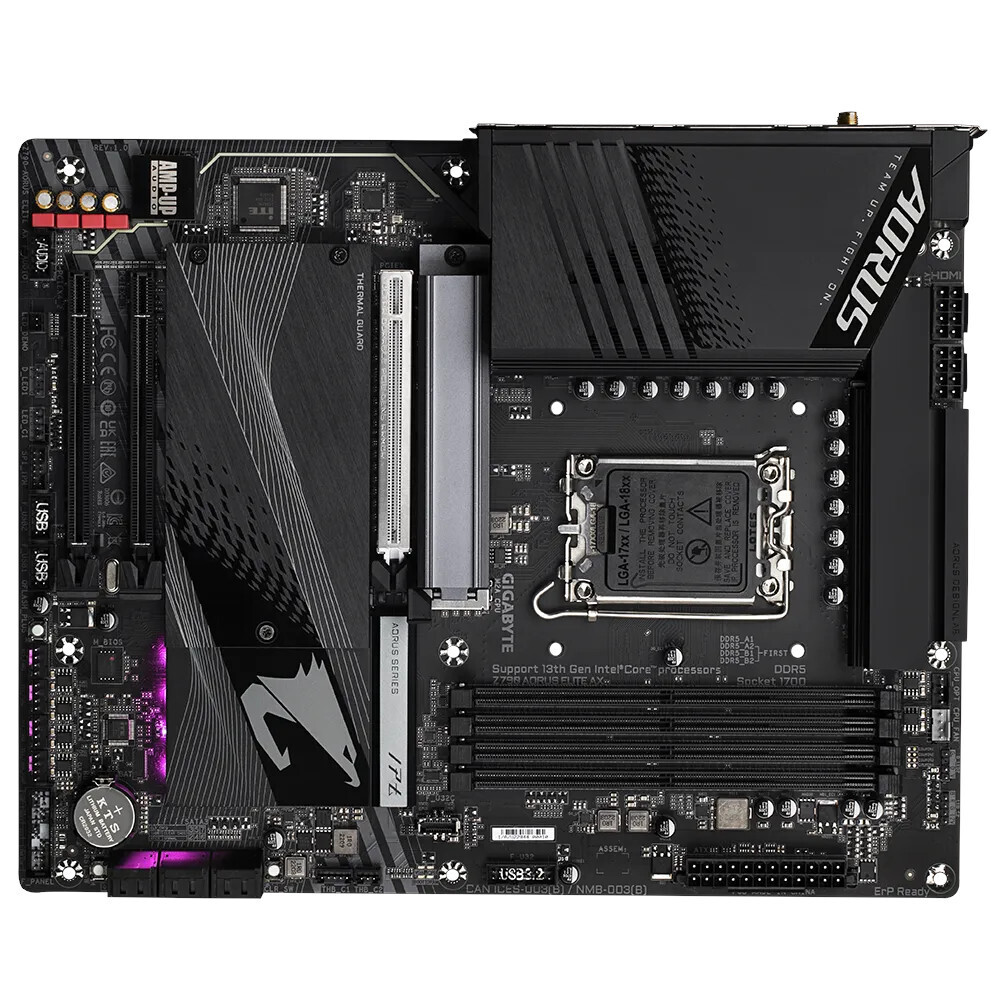 Материнская плата AORUS LGA1700 Intel Z790, Z790 AORUS ELITE AX
