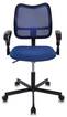 

Кресло Бюрократ CH-799M/BL/TW-10 спинка сетка синий сиденье синий TW-10 крестовина металл