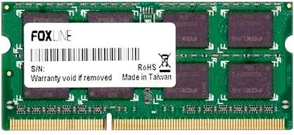 Оперативная память Foxline Laptop DDR4 3200 МГц 4GB, FL3200D4S22-4G