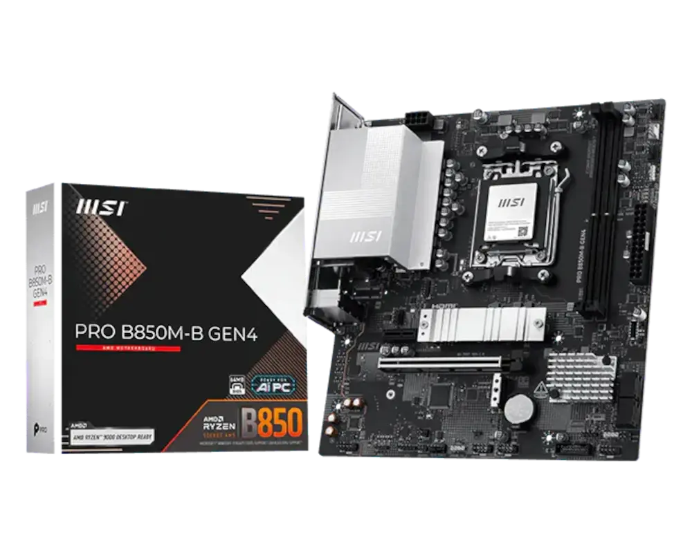 Материнская плата MSI AMD B850 PRO B850M-B GEN4