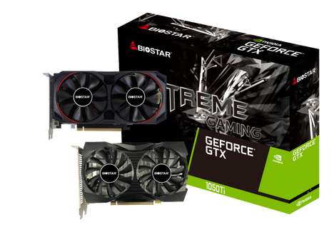 Видеокарта Biostar GeForce GTX 1050Ti 4 ΓБ Retail