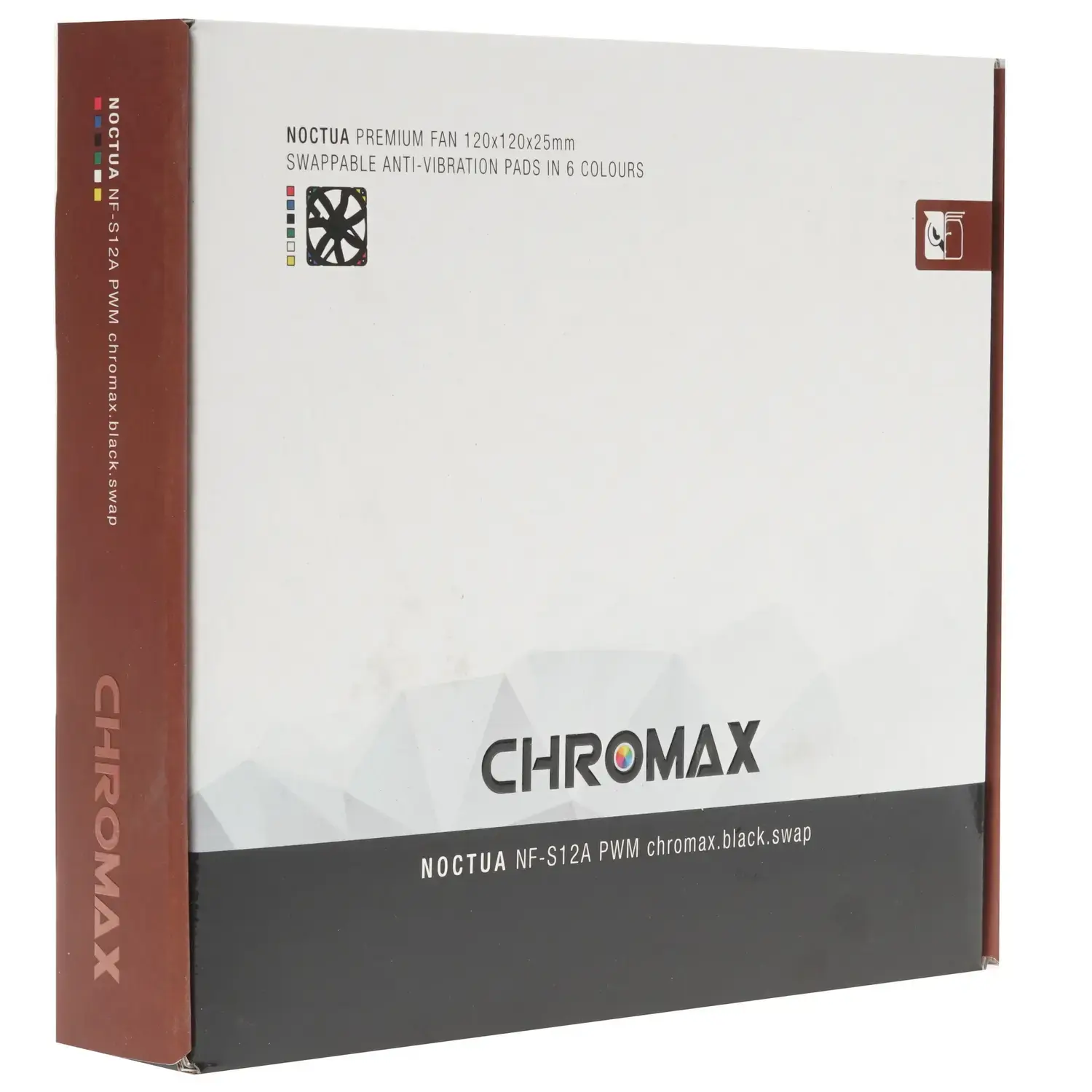 Вентилятор Noctua для корпуса NF-S12A PWM chromax.black.swap