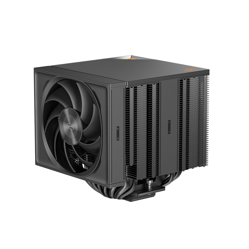 Устройство охлаждения(кулер) PcCooler RZ820 Soc-AM5/AM4/1151/1200/1700 черный 4-pin Al+Cu 300W Ret (RZ820-BKNWNX-GL)