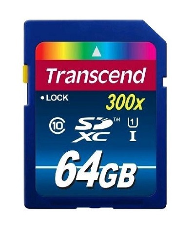

Карта памяти TRANSCEND SDXC Class10