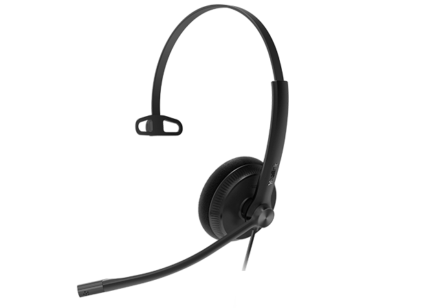 Гарнитура с 1 наушником Yealink YHS34, цвет черный