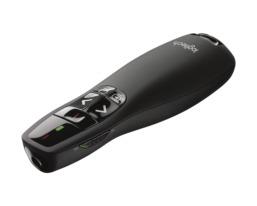 Презентер Logitech Presenter R400 Radio USB 910-004252, цвет черный