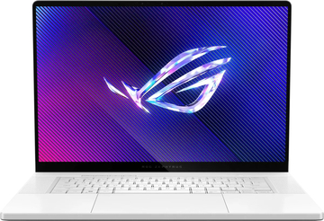 Ноутбук/ ASUS ROG Zephyrus G16 GU605CX-QR077W 16&quot;(2560x1600 OLED 240Hz)/Intel Core Ultra 9 285H(3.7Ghz)/65536Mb/1024PCISSDGb/noDVD/Ext:NVIDIA GeForce RTX 5090(24576Mb)/Cam/BT/WiFi/90WHr/war 1y/1.95kg/Platinum White/Win11Home + чехол