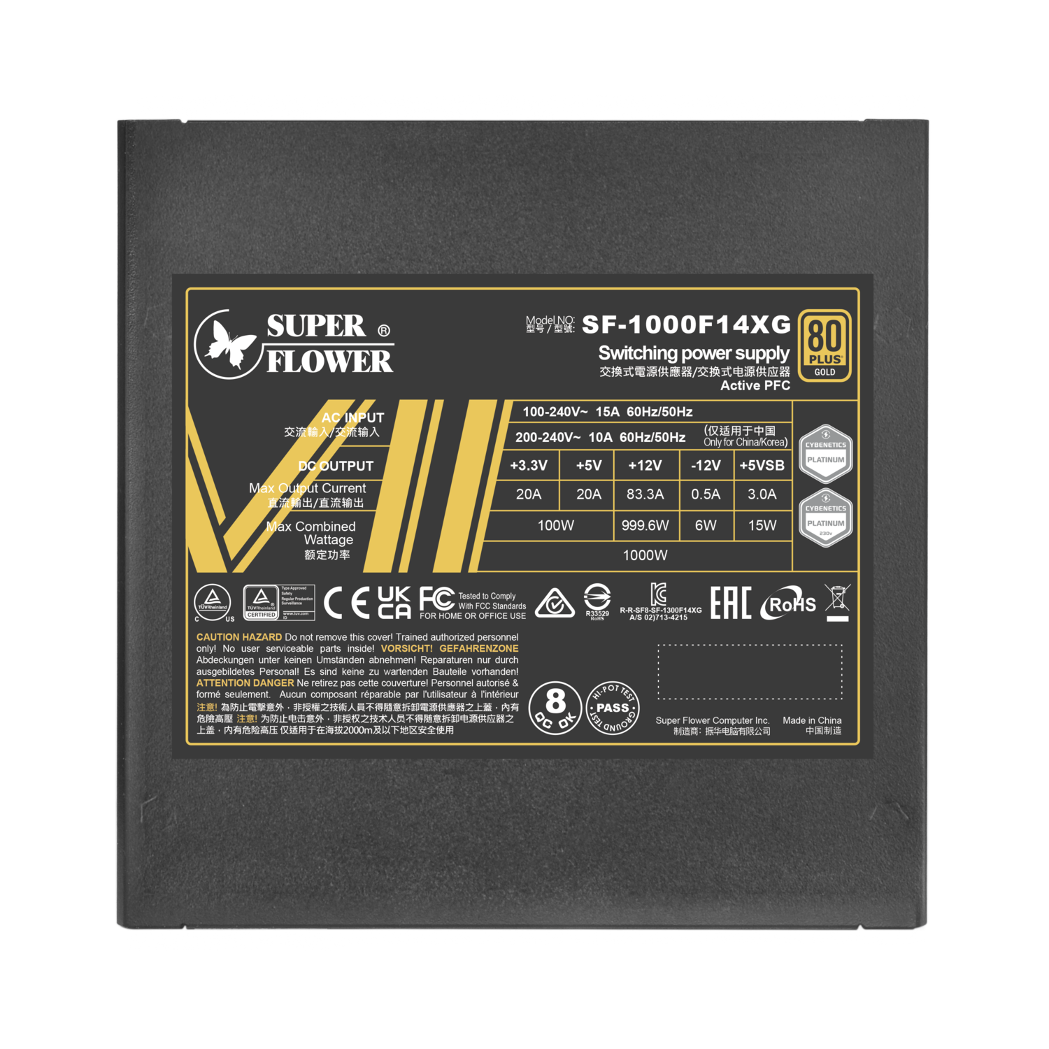 Блок питания Super Flower LEADEX VII XG ATX3.0 / ATX3.1 1000W