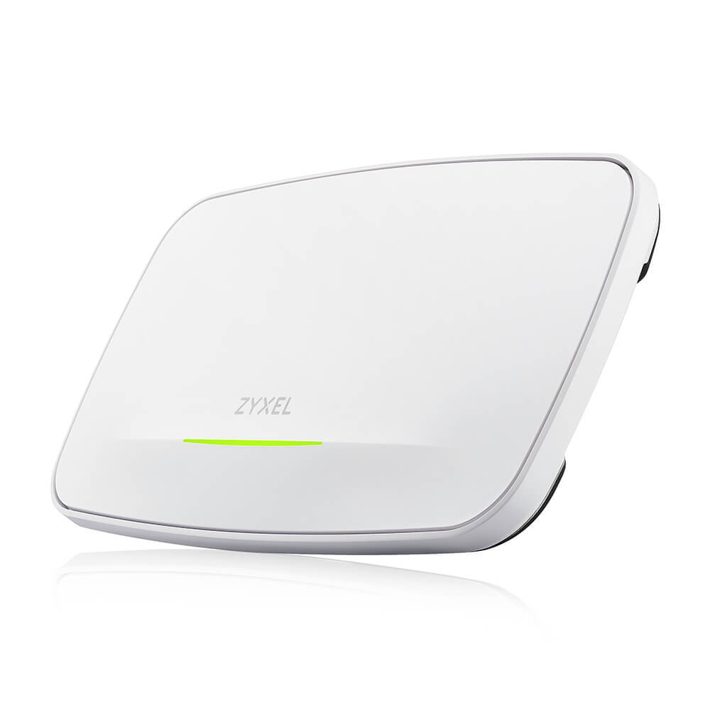 Точка доступа Zyxel NebulaFlex WBE660S, WiFi 7, 802.11a/b/g/n/ac/ax/be (2,4 и 5 ГГц), MU-MIMO, Smart Antenna, антенны 4x4, до 1376+8640 Мбит/с, 1xLAN 10GE, 1xLAN GE, PoE, защита от 4G/5G, BLE Beacon