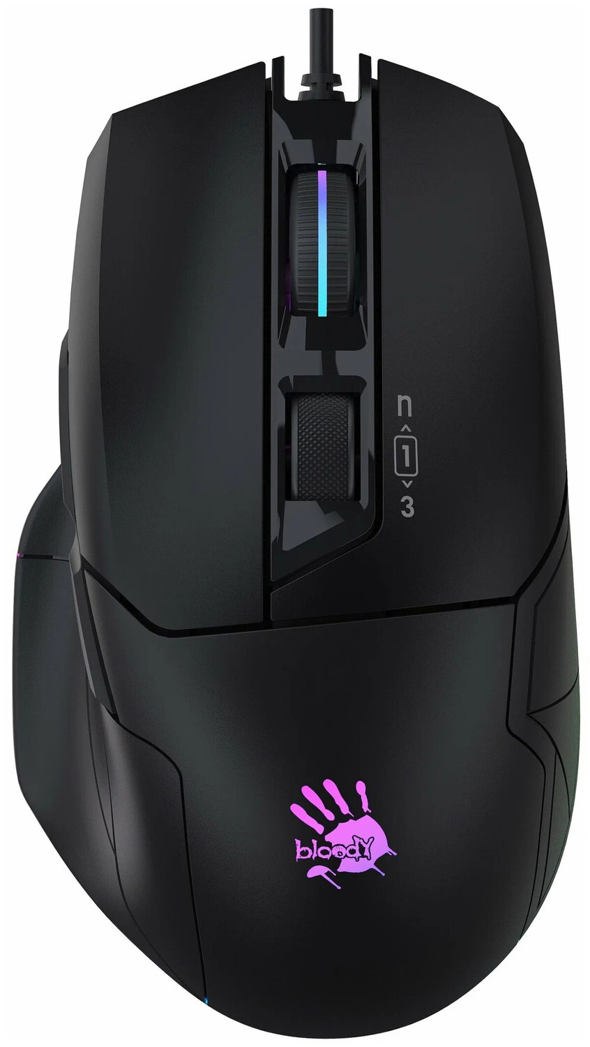 Мышь A4tech Bloody W70 MAX (STONE BLACK), цвет черный