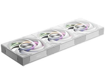 Вентилятор PCCooler кулер для корпуса F7 X120 ARGB BK 3IN1
