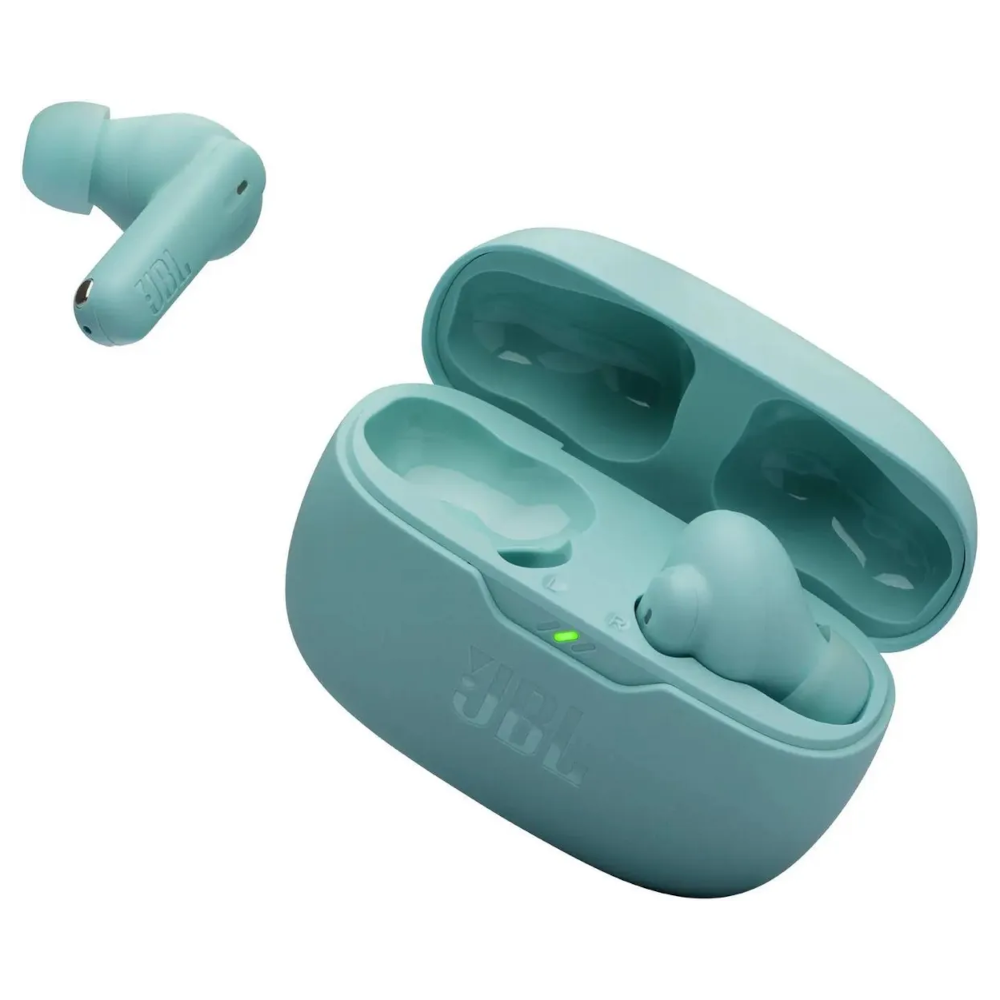 Bluetooth-гарнитура JBL Wave Beam 2, цвет синий