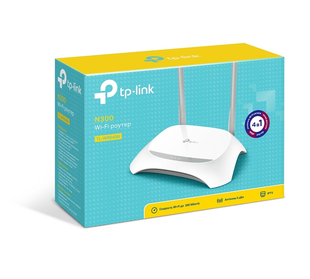 Wi-Fi роутер TP-LINK TL-WR840N