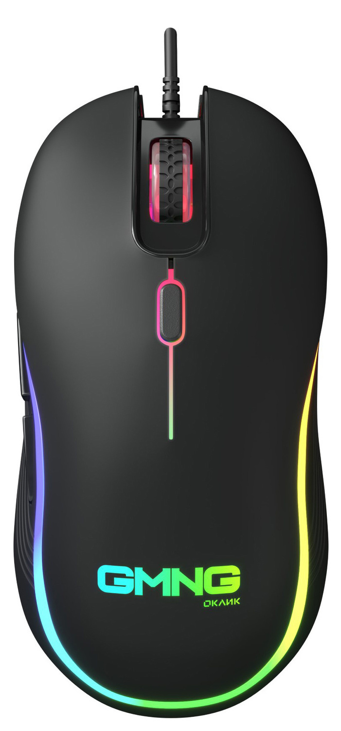 Мышь Oklick USB 723GM 1533533, цвет черный