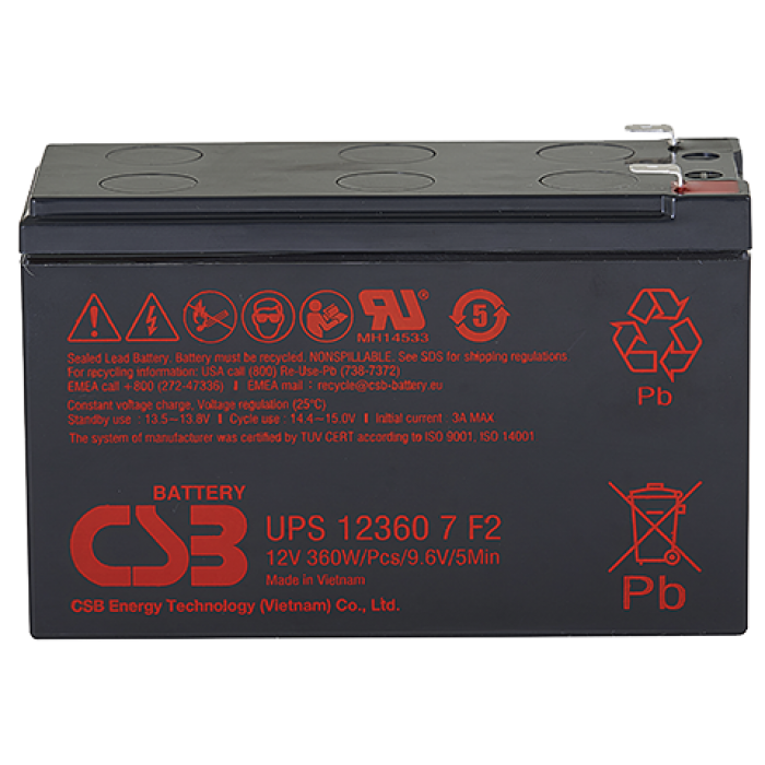 Сменная батарея для ИБП CSB UPS 123607 F2