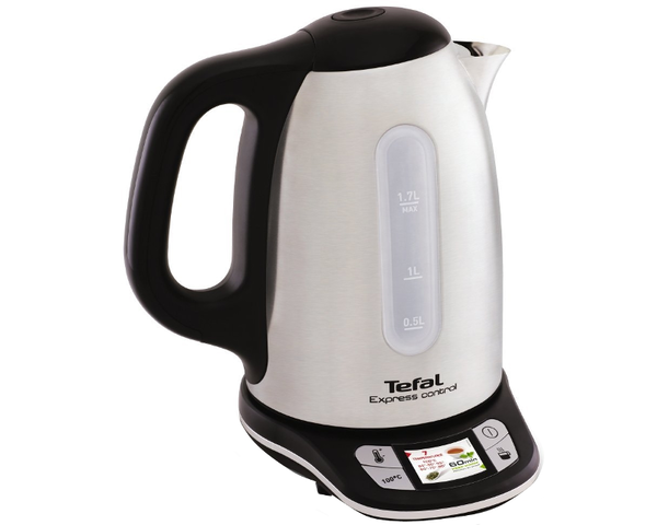

Чайник электрический Tefal KI240D 1.7л. 2400Вт белый/черный (корпус: нержавеющая сталь)