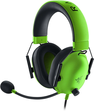 Гарнитура Razer Blackshark V2 X Green, цвет зеленый/черный