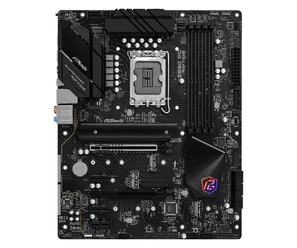 Материнская плата ASRock LGA 1700 Intel Z690 Z690 PG RIPTIDE
