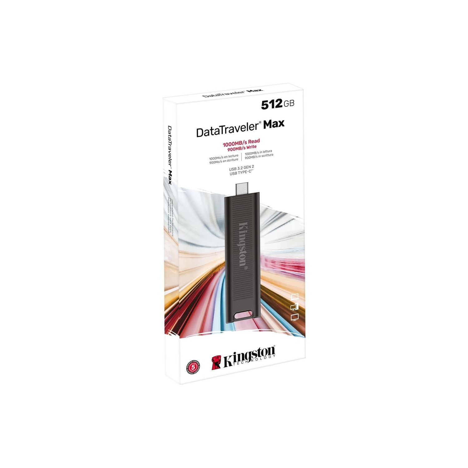 Флешка Kingston DataTraveler Max 512Gb