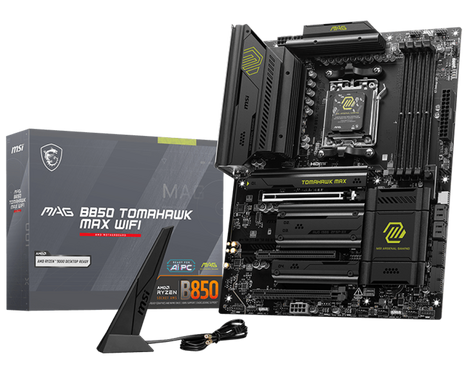 Материнская плата MSI AMD B850 MAG B850 TOMAHAWK MAX WIFI