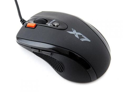 Мышь A4Tech X-710MK черный оптическая 2000dpi USB 7but (X-710MK USB)