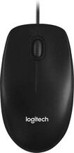 Мышь Logitech M100 910-006765, цвет черный