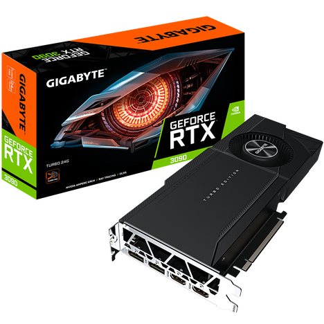 Видеокарта Gigabyte GeForce RTX 3090 24 ΓБ Retail
