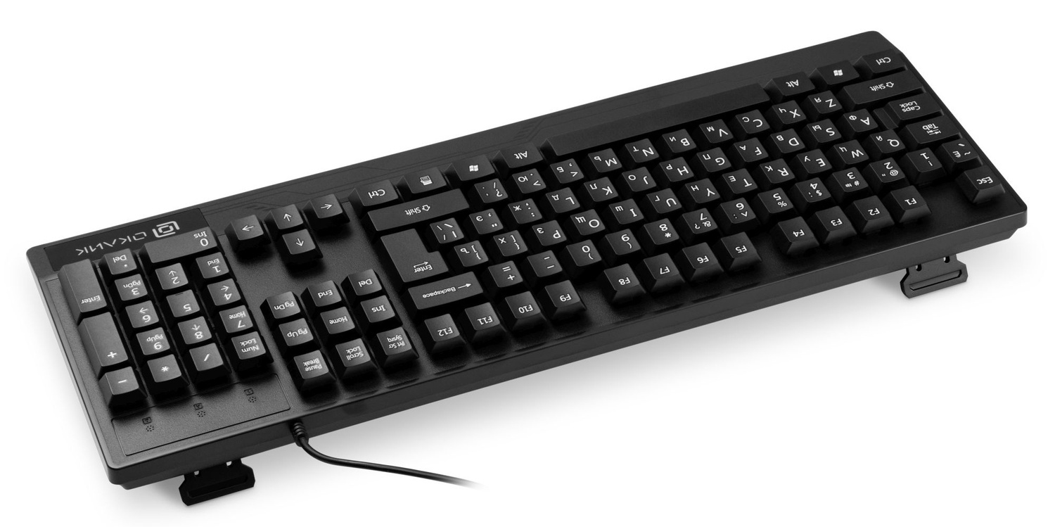 Клавиатура Oklick USB 115M 1678098, цвет черный
