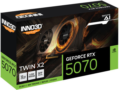 Видеокарта Inno3D GeForce RTX 5070 12 ΓБ Retail