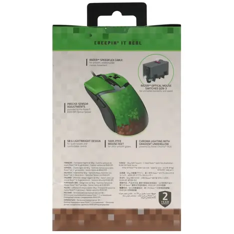 Мышь Razer Cobra Minecraft Edition RZ01-04650200-R3M1