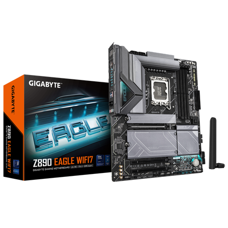 Материнская плата Gigabyte LGA1851 Intel Z890 Z890 EAGLE WIFI7
