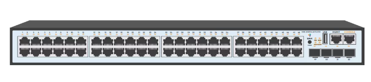 Коммутатор SNR SNR-S2989G-48TX-POE