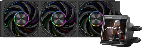 Кулер Процессорный PCCooler жидкостная система охлаждения DT360 ARGB Display