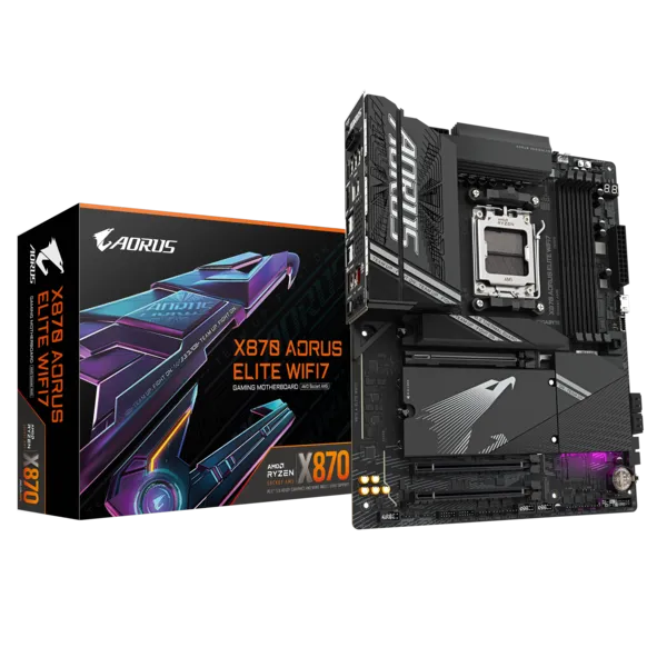 Материнская плата Gigabyte AM5 AMD X870 X870 AORUS ELITE WIFI7