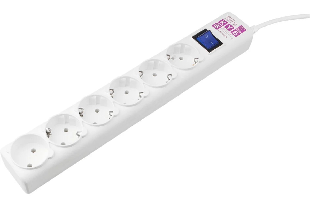 Сетевой фильтр Powercube Сетевой фильтр SPG(5+1)-16B-1,9M