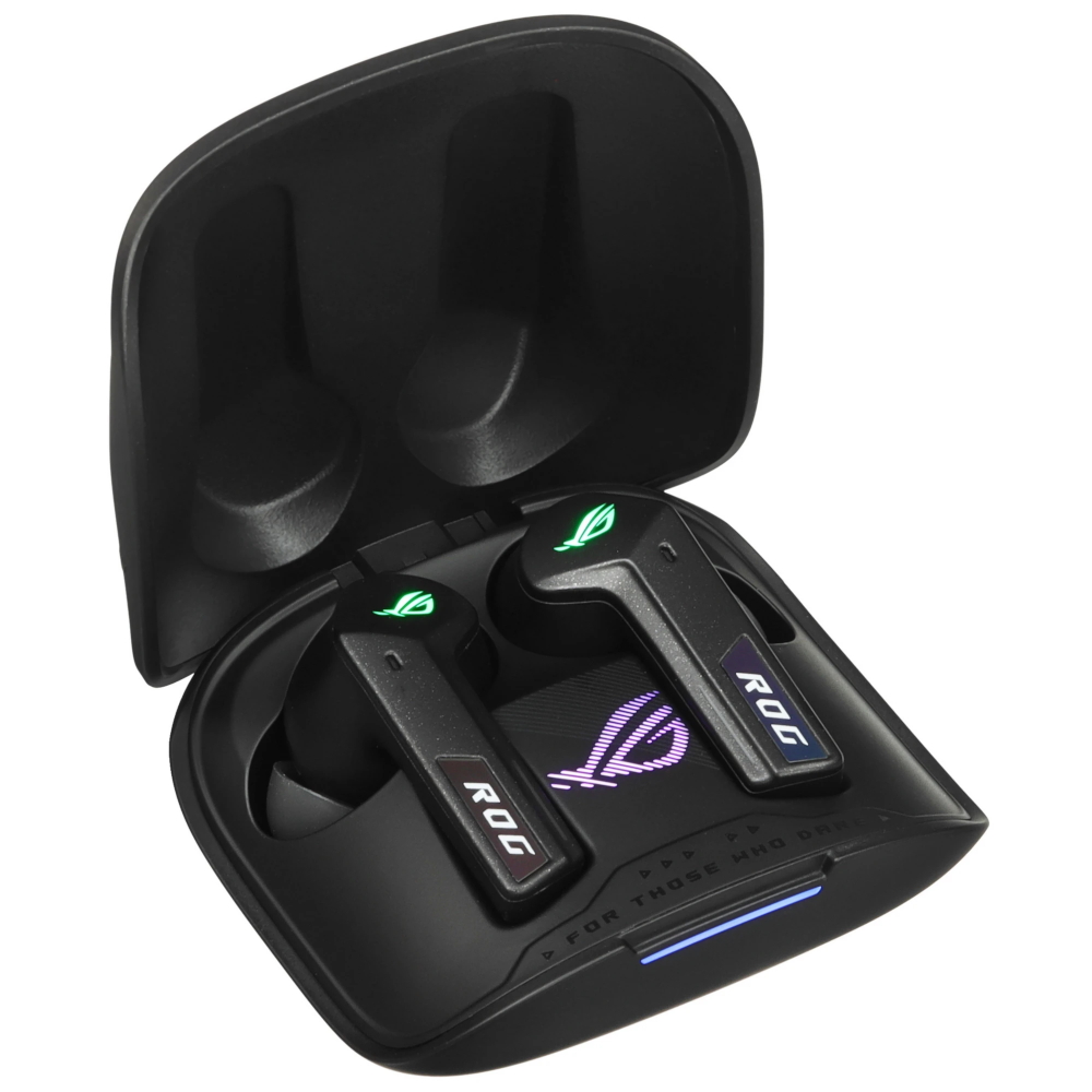 Bluetooth-гарнитура ASUS R55ES ROG Cetra True Wireless SpeedNova, цвет черный