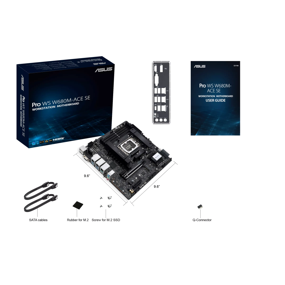 Материнская плата ASUS Intel W680 PRO WS W680M-ACE SE