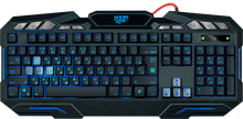 Клавиатура Defender Doom Keeper GK-100DL 45100, цвет черный