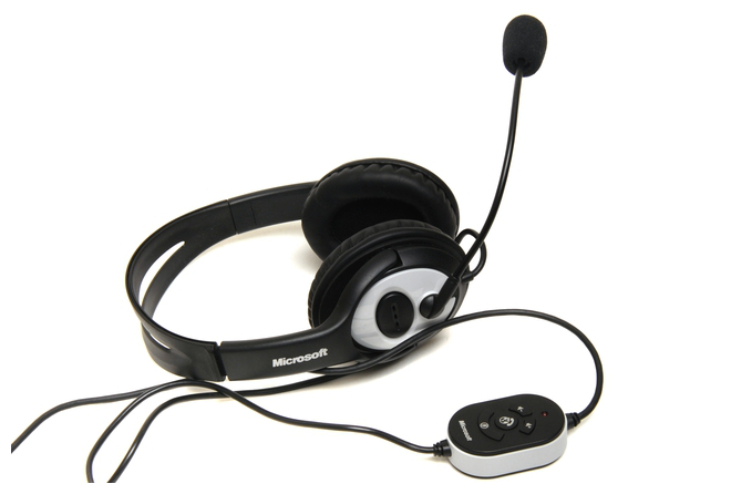 Гарнитура Microsoft Corporation LifeChat LX-3000, цвет серый/черный
