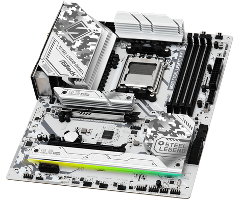Материнская плата ASRock AM5 AMD B650 B650 STEEL LEGEND WIFI