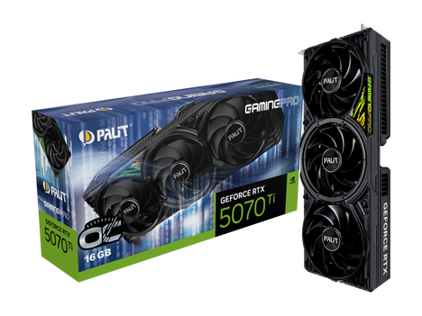 Видеокарта Palit GeForce RTX 5070 Ti 16 ΓБ Retail (плохая упаковка )