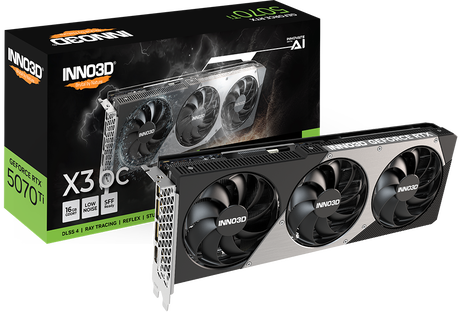 Видеокарта Inno3D GeForce RTX 5070 Ti 16 ΓБ Retail